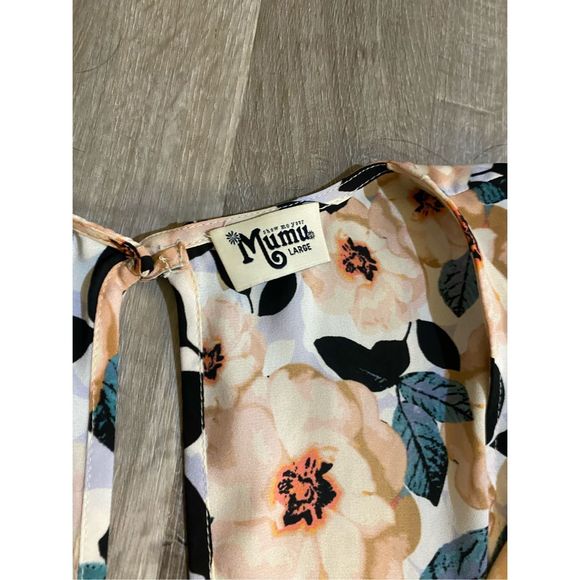 Show Me Your Mumu Steel Magnolia Longsleeve Romper, Size Large - Picture 3 of 8